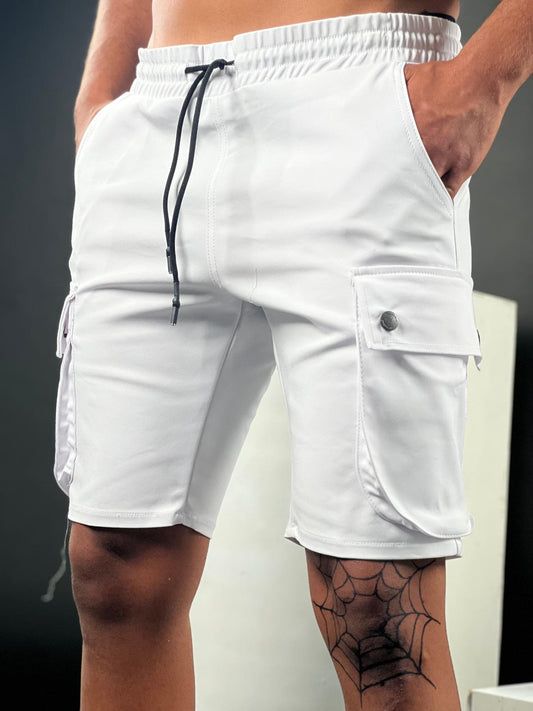 Short pants for men made from elegant fabric-MODEL-692