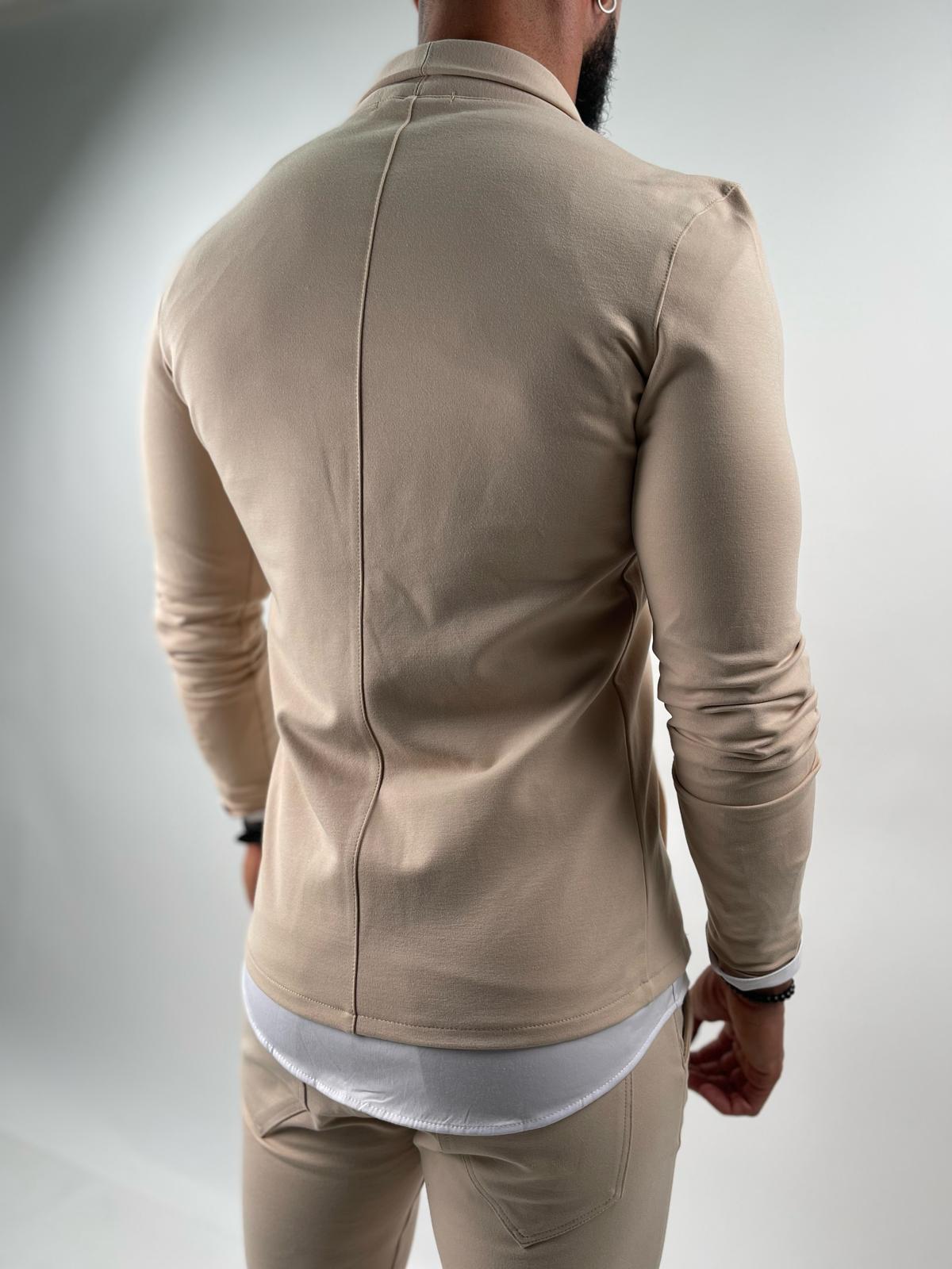 Lightweight Stretch Jersey Blazer