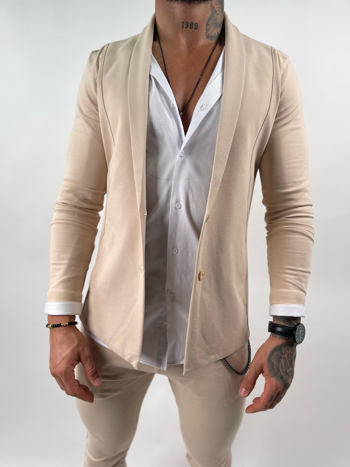 Lightweight Stretch Jersey Blazer