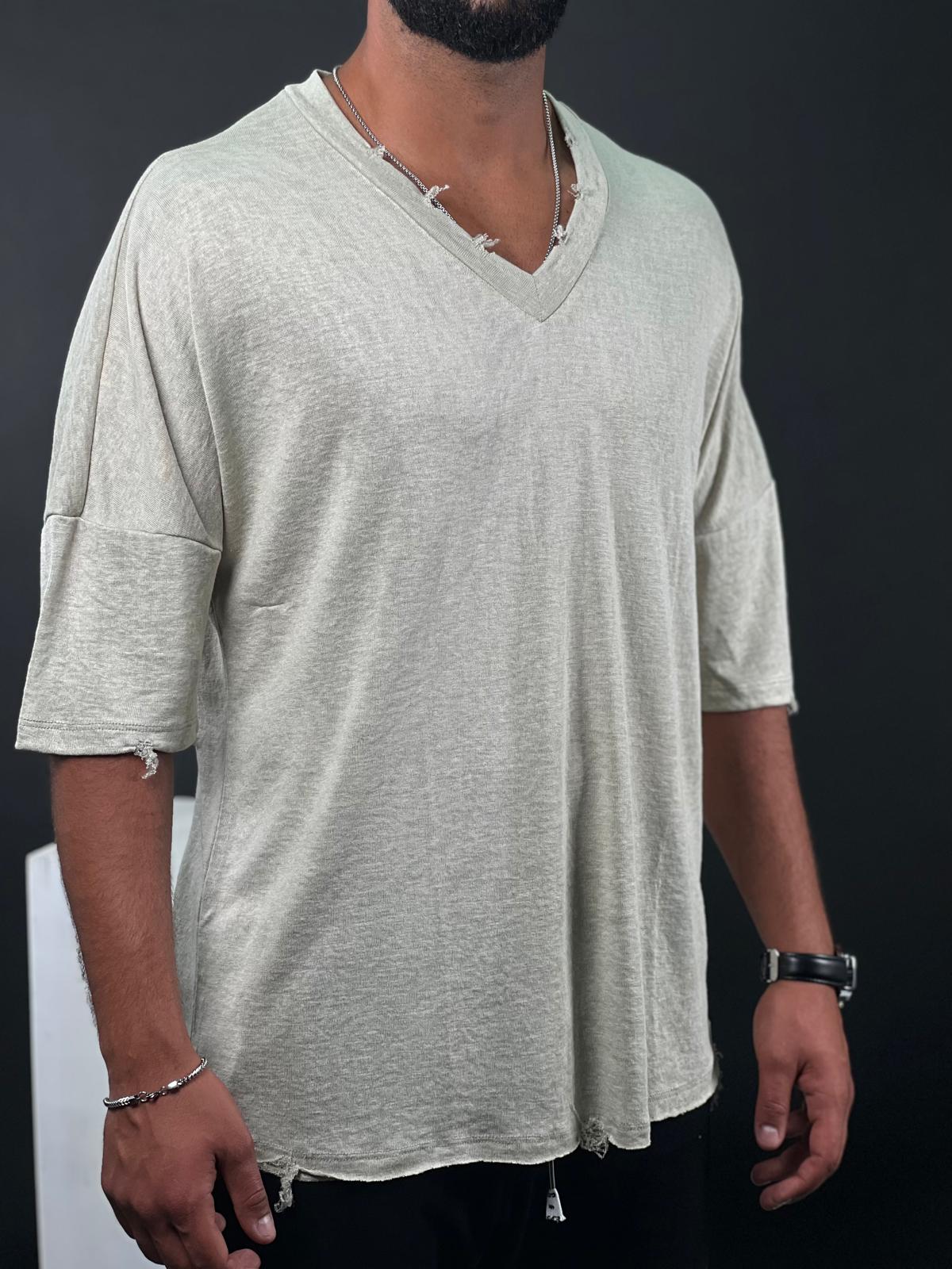 Oversized V-Shirt, Mielo Collection